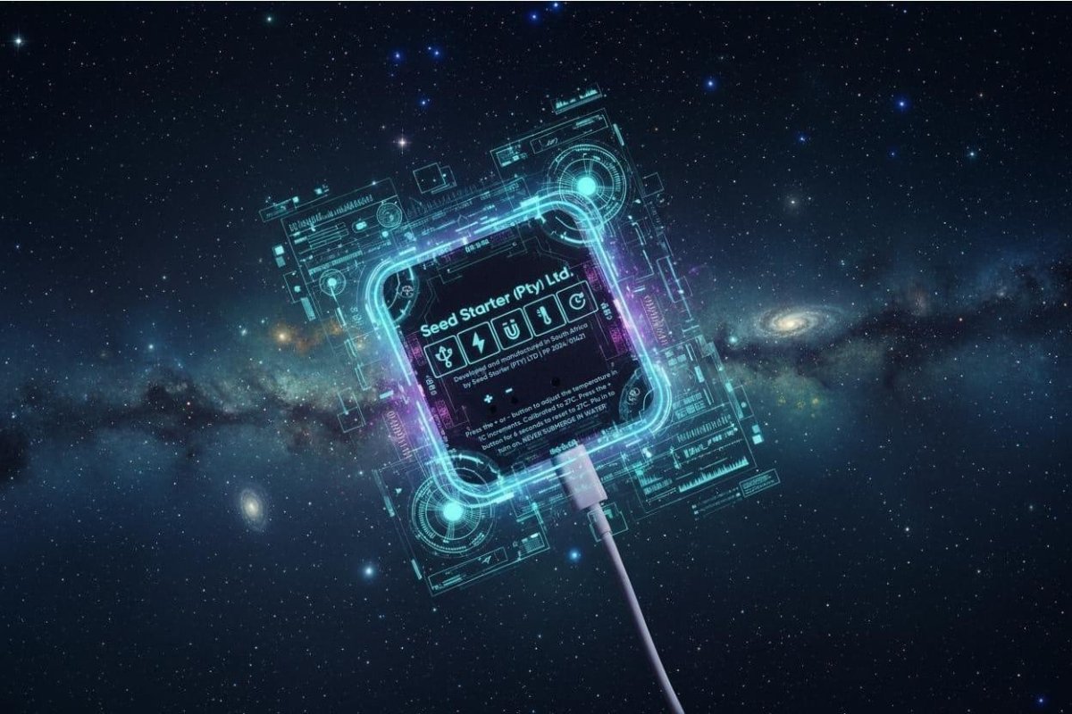 Heat Pack. USB - C Seed Germination Heater - Quick Bloom Lights