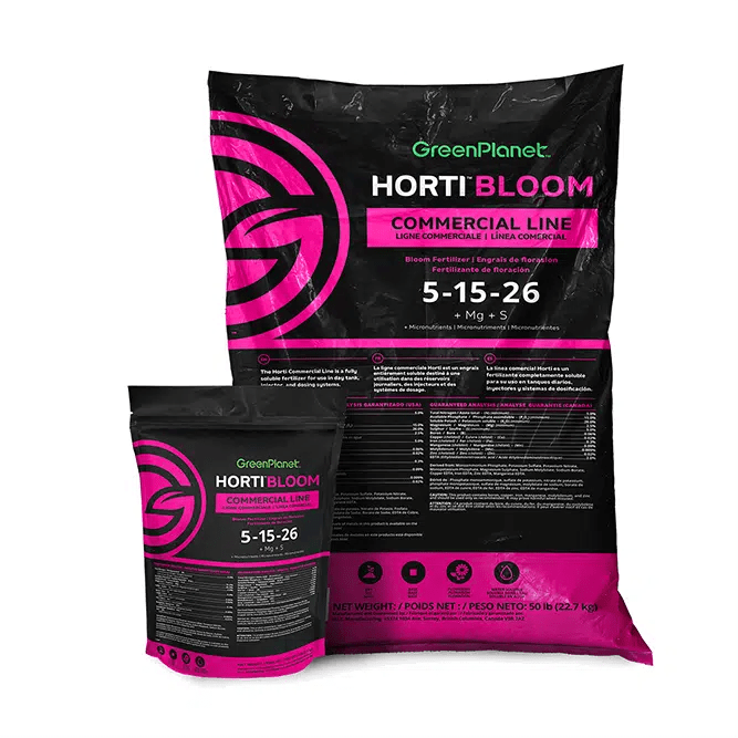 Horti Bloom (5 - 15 - 26) Dry Fertiliser – Flowering Stage Base Nutrient By GreenPlanet - Quick Bloom Lights