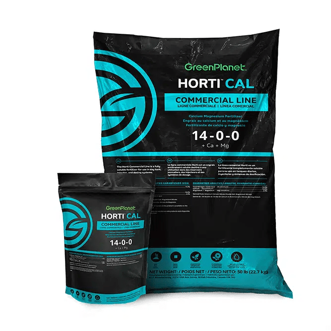 Horti Cal 14 - 0 - 0 + Ca + Mg – Green Planet - Quick Bloom Lights