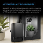Hydrone 5, Plant Dehumidifier by AC Infinity / 10 - Level PWM, Dual Duct, VPD Control - Quick Bloom Lights