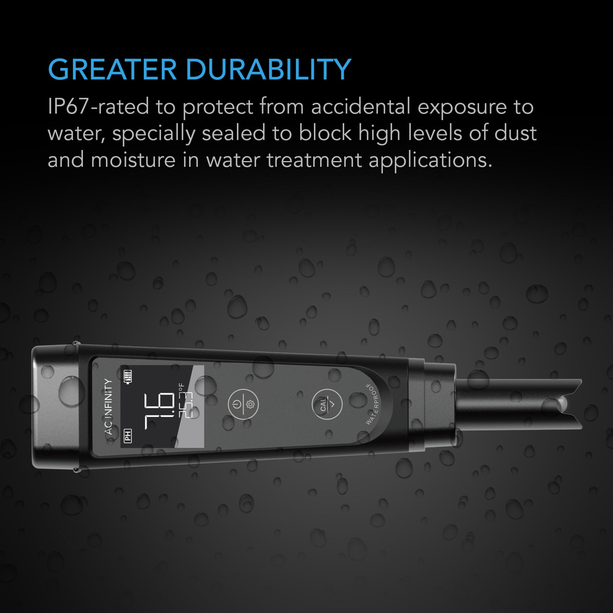 Hydroponic Meter Pro Kit, ALL - IN - ONE PH PEN, Interchangeable Probe - Quick Bloom Lights