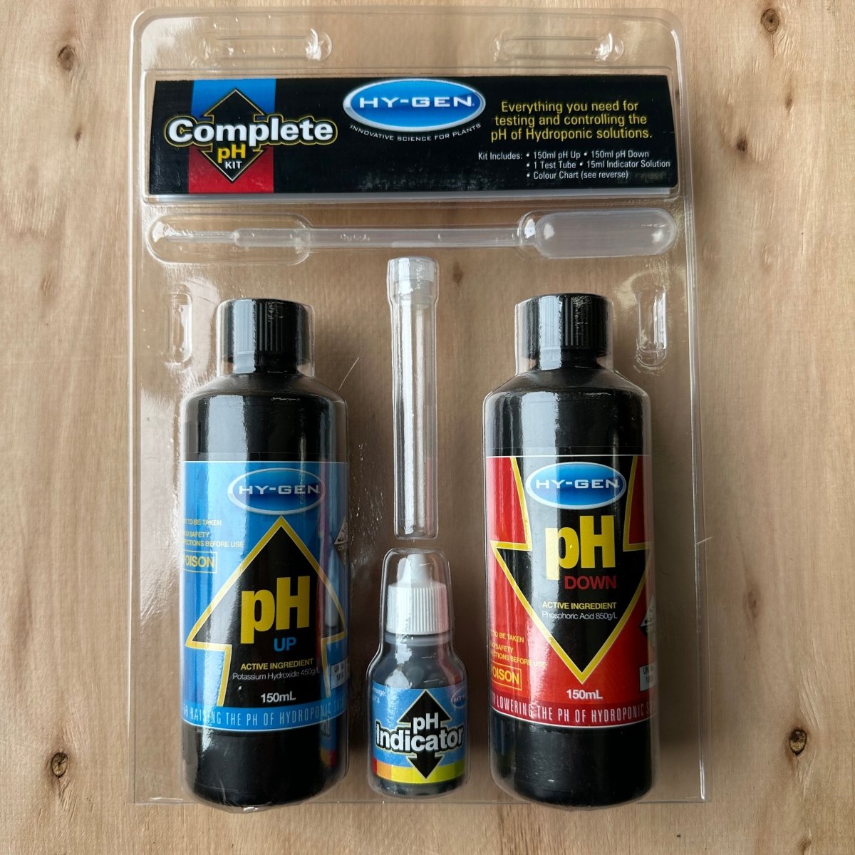 Hygen Complete pH Test Kit | Accurate Hydroponic pH Control – Quick ...