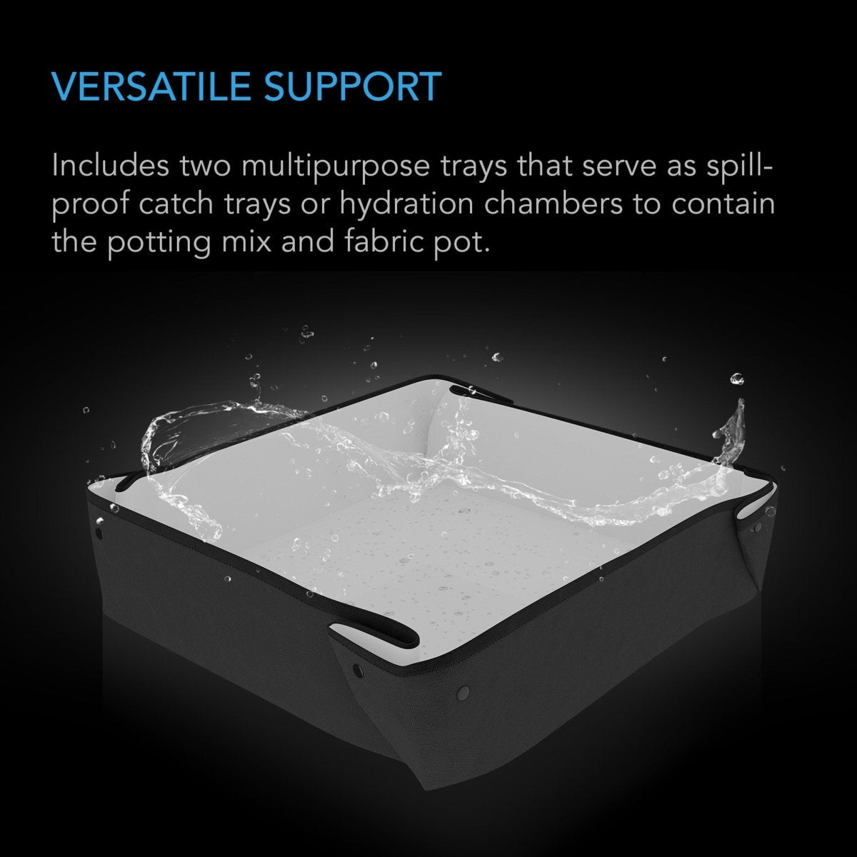 Instant Potting Mix Kit, 2 - Plant Starter Set - Quick Bloom Lights