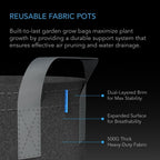 Instant Potting Mix Kit, 2 - Plant Starter Set - Quick Bloom Lights