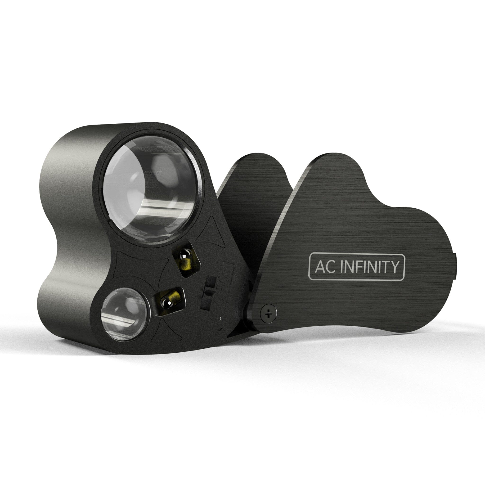 Jewelers Loupe, Pocket Magnifying Glass with LED Light and Dual Lenses - Quick Bloom Lights