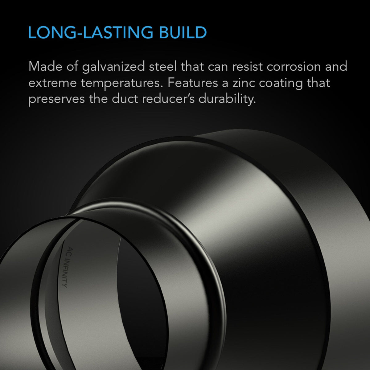 Long-lasting build galvanised steel