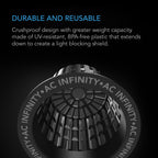 Mesh Net Cups, Slotted pots with wide lips, 2 - Inch, 50 Pack - Quick Bloom Lights