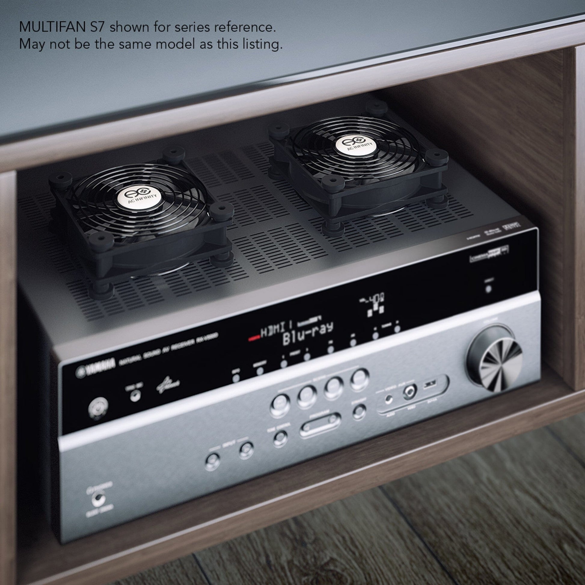 Multifan S1, Quiet USB Cooling Fan, 80 MM - Quick Bloom Lights