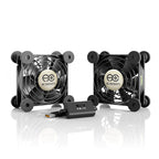 Multifan S5, Quiet USB Cooling Fan, Dual 80 MM - Quick Bloom Lights