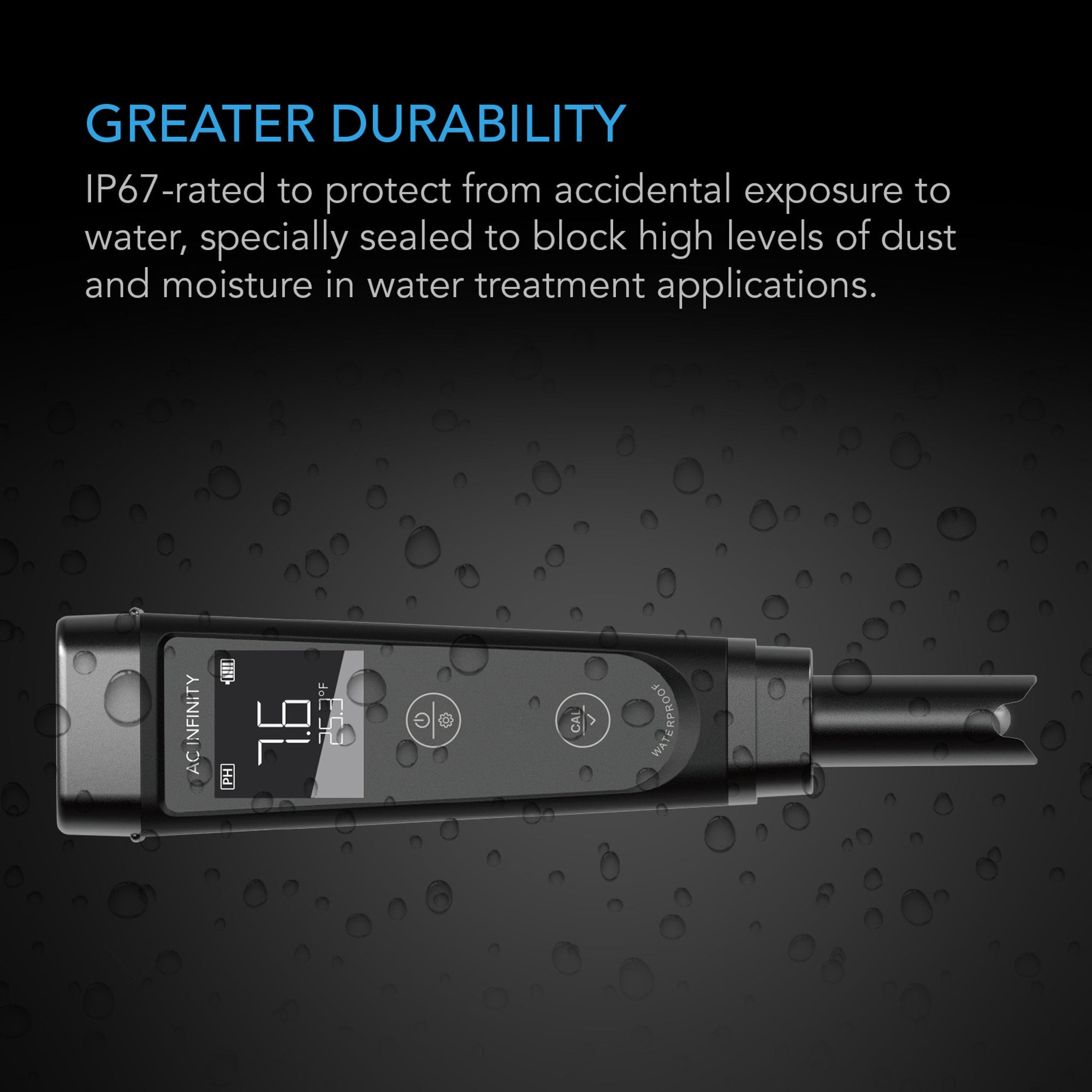 PH Meter Pro Kit, Interchangeable Probe - Quick Bloom Lights