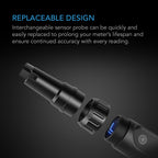 PH Meter Pro Kit, Interchangeable Probe - Quick Bloom Lights