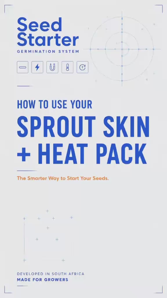 How to use your sprout skin  Heat Pack by Seed Starter 