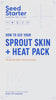 How to use your sprout skin  Heat Pack by Seed Starter 