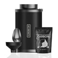 Refillable Carbon Filter Kit, With Charcoal Refill, 4 Inch - 100 MM - Quick Bloom Lights