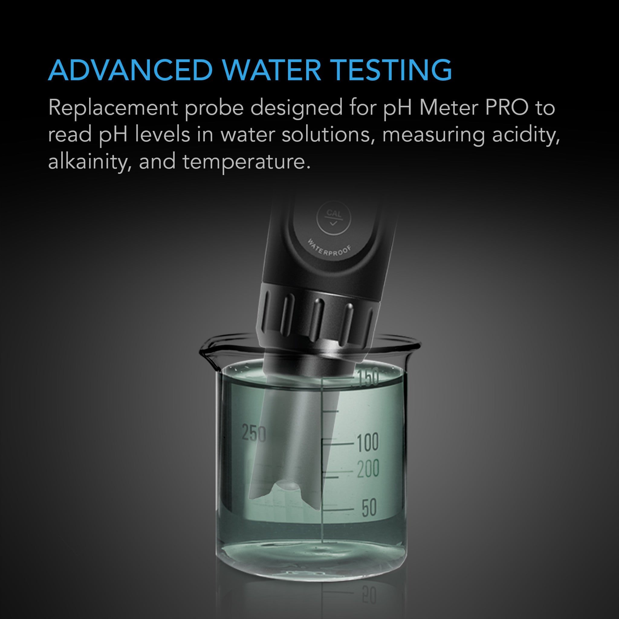 Replacement Probe For PH Meter Pro Kit - Quick Bloom Lights