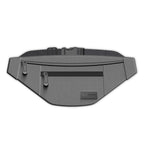Smell Proof Belt Bag, Gray, With 900D Nylon Fabric and Carbon Filter Lining - Quick Bloom Lights
