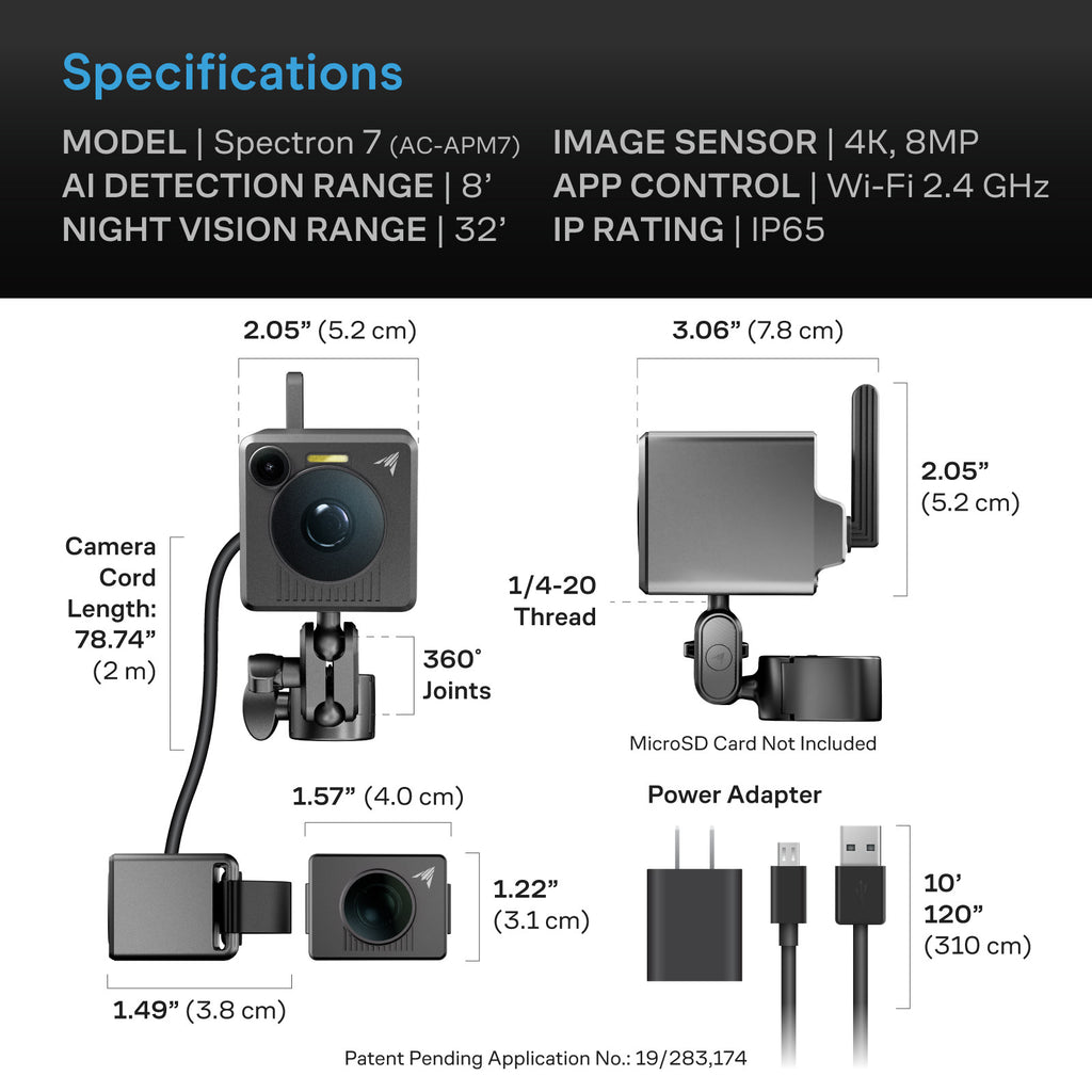 Spectron 7 Specifications