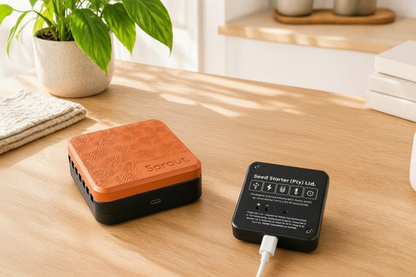Sprout. + Heat Pack. Seed Germination Kit