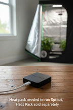 Sprout. Silicone Seed Germinator Pod - Single - Pod Heated Germination - Quick Bloom Lights
