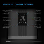 Thermoforge T3, Environmental Plant Heater, Smart VPD Controls - Quick Bloom Lights