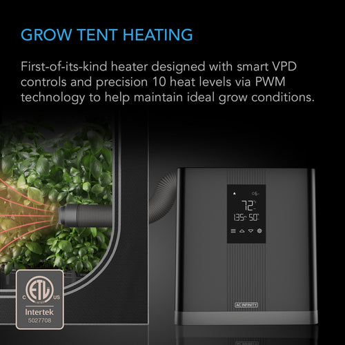 Thermoforge T3, Environmental Plant Heater, Smart VPD Controls - Quick Bloom Lights