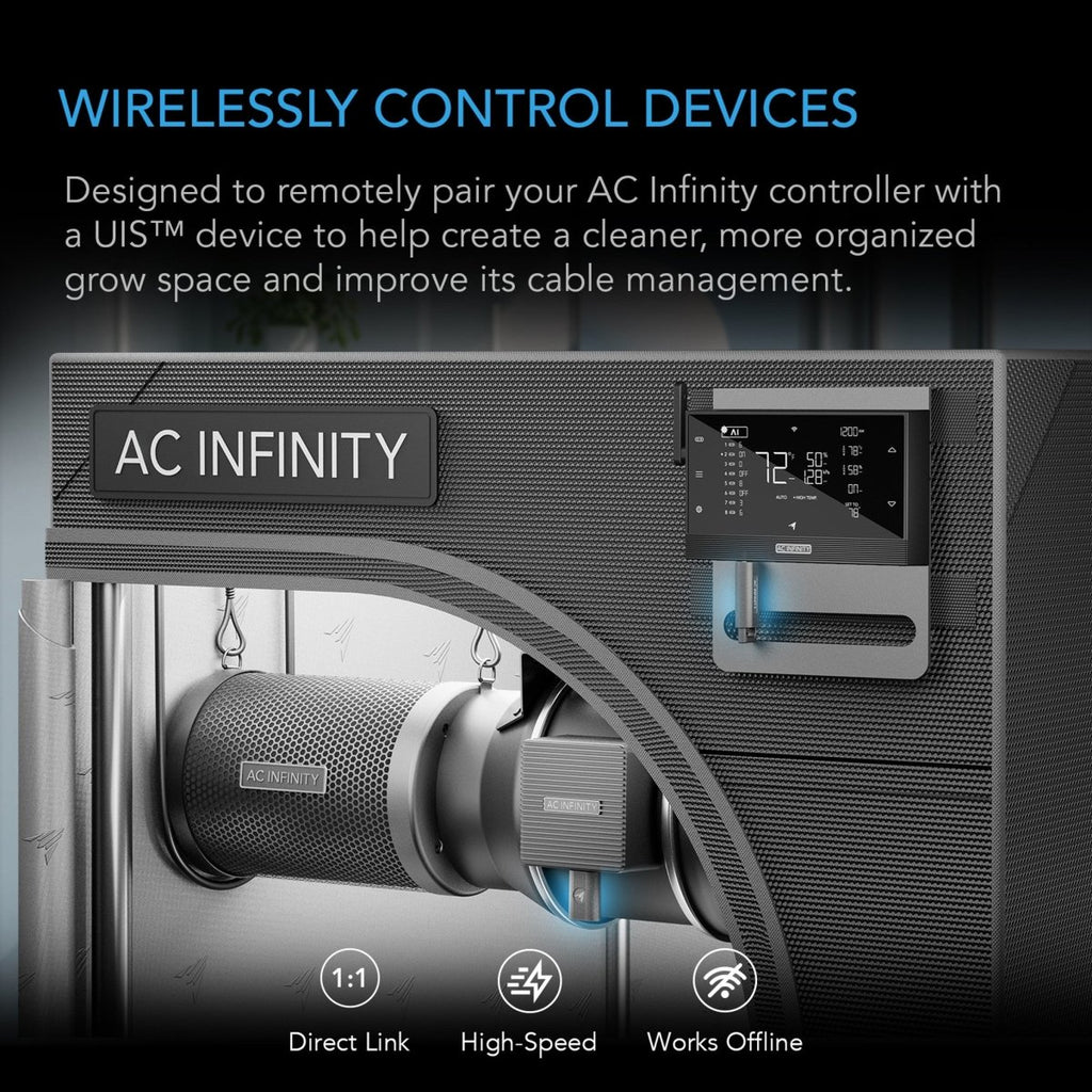 UIS 1 - to - 1 Transmitter & Receiver, Wirelessly Connects UIS Devices and Controllers, 2 - Pack - Quick Bloom Lights