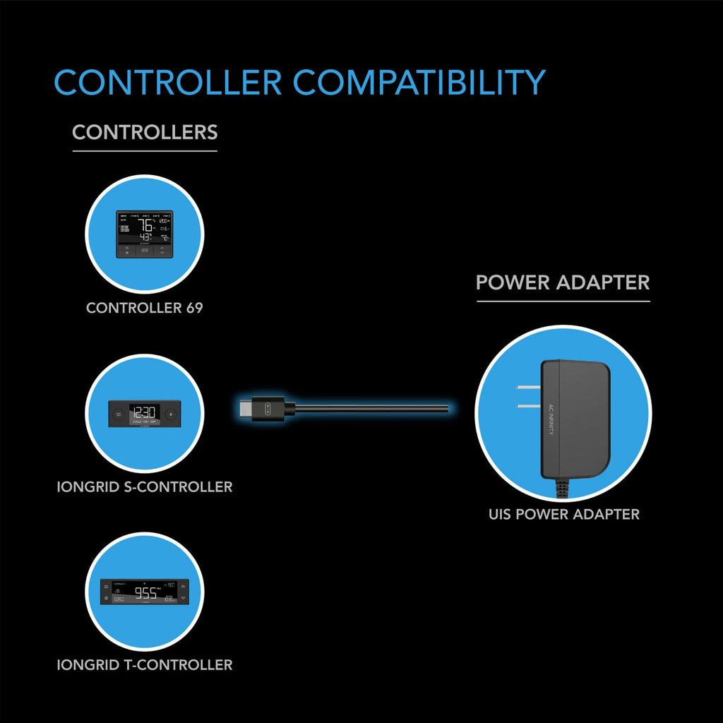 UIS Power Adapter, For Controllers Not Powered By UIS Devices - Quick Bloom Lights