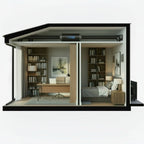 Vind 150mm Silenced Inline Fan w. Manual controller - Quick Bloom Lights