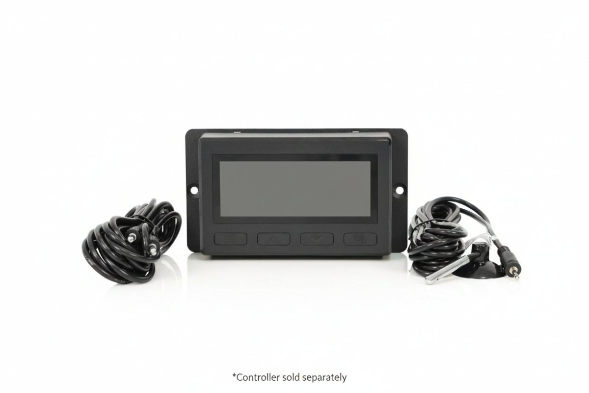 Vind 200mm Silenced Inline Fan w. Manual controller - Quick Bloom Lights