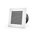 Wall - Mount Duct Grille Vent, White Plastic, 4 - Inch - Quick Bloom Lights