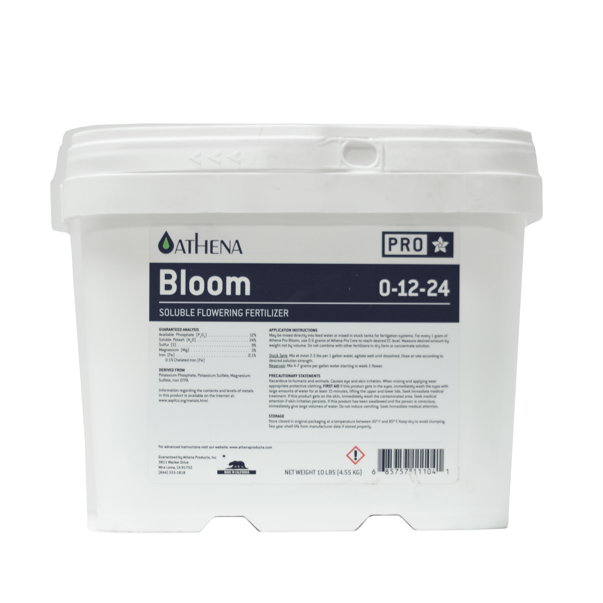 Athena Pro Line Bloom 10 Lbs 