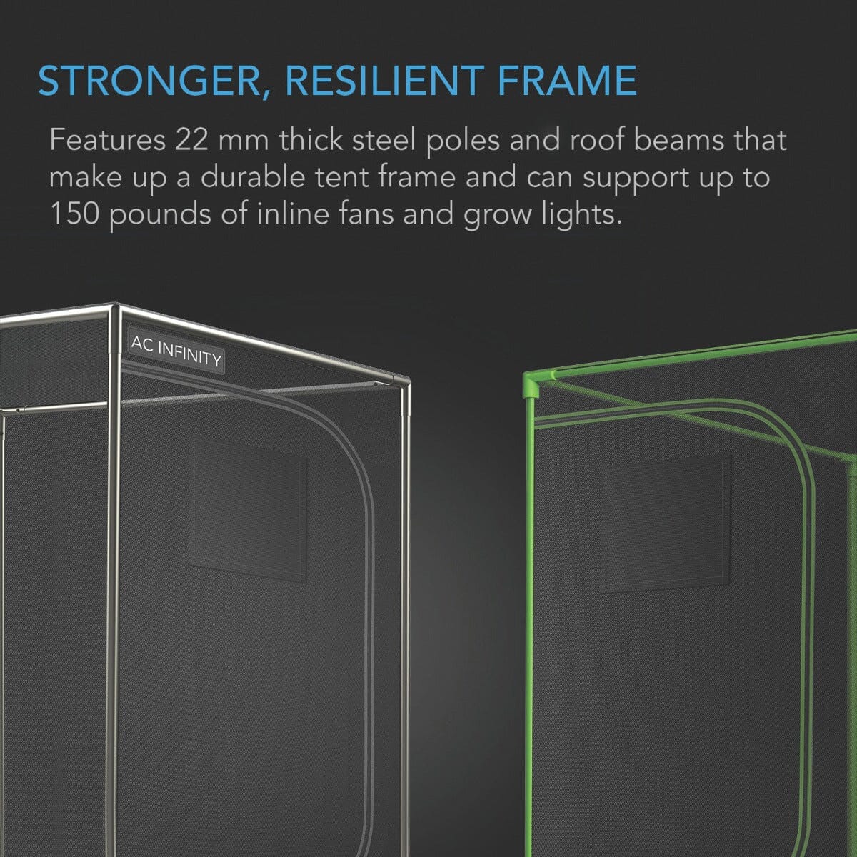 Cloudlab tents, stronger and more resilient frame