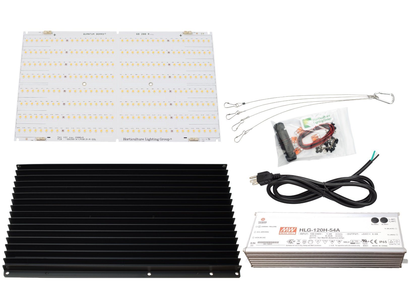 HLG 135 V2 RED SPEC DIY LED Grow Light Kit New RSPEC Quantum Board