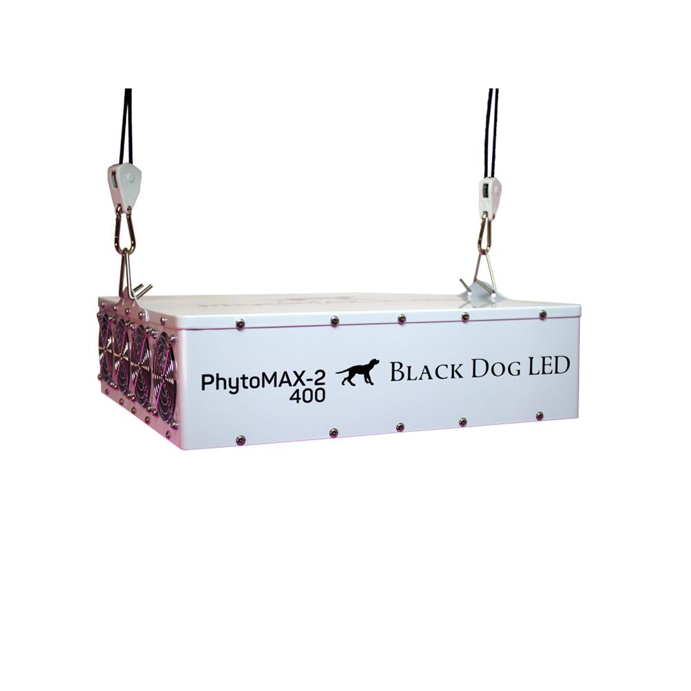 Black Dog Hanging LED grow Light Phytomax-2 400