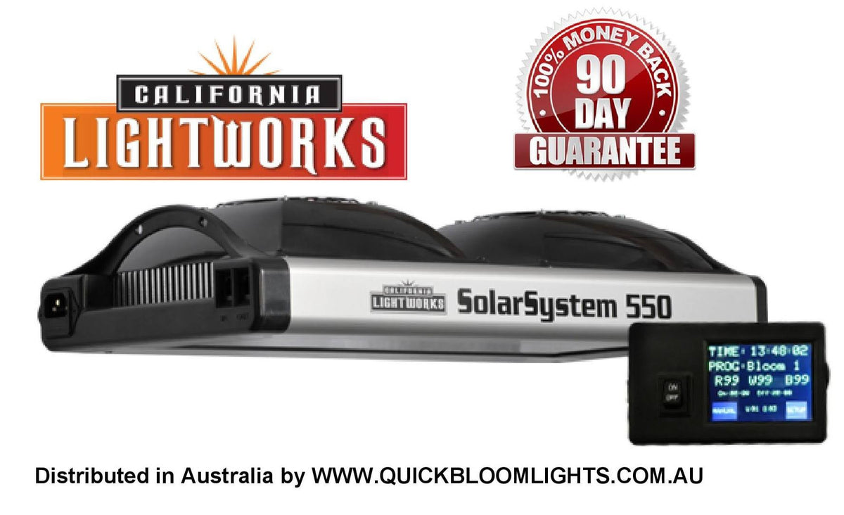 grow Light SolarSystem 550 from California Lightworks Quickbloomlights.com.au