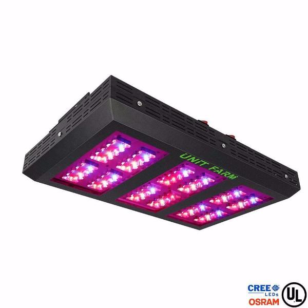Unit Farm UFO-120 Cree Osram Diode Led Grow Light / 260W Draw