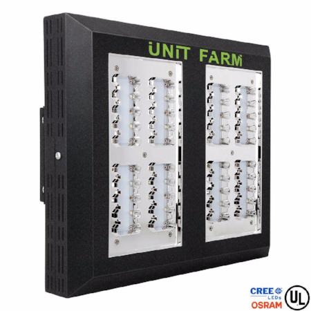 Unit Farm UFO-80 Cree Osram Diode Led Grow Light / Drawing 170W