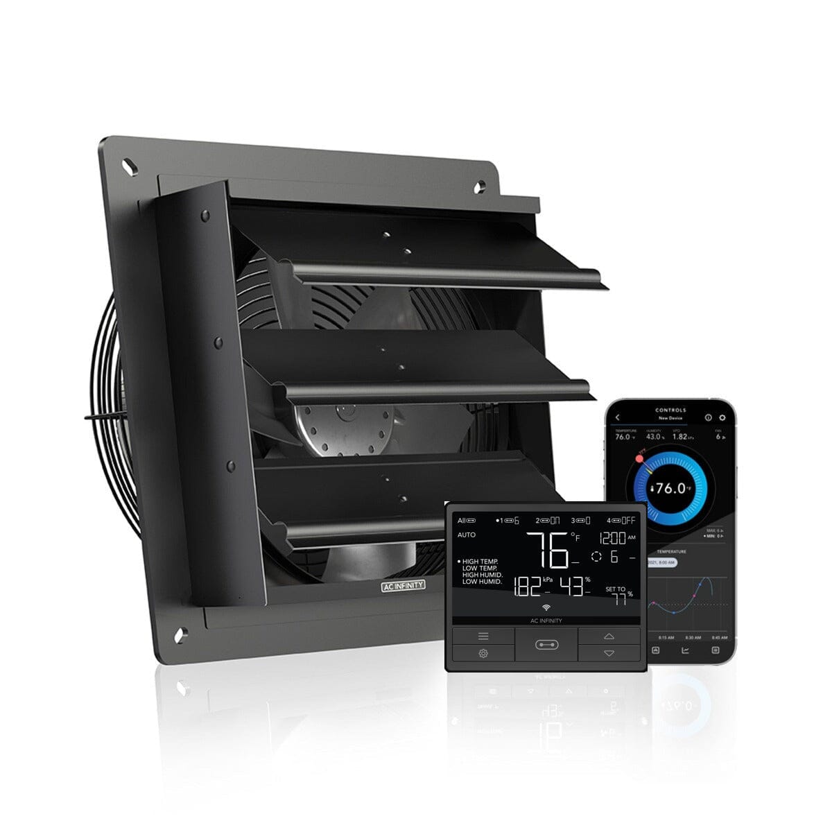 AC Infinity Shutter Exhaust Fans | HVAC & Home Ventilation – Quick ...