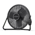Cloudlift S14, Floor Wall Fan With Wireless Controller, 14 - INCH 35 CM Fan - Quick Bloom Lights