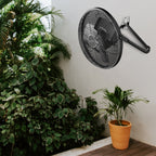 Cloudlift S14, Floor Wall Fan With Wireless Controller, 14 - INCH 35 CM Fan - Quick Bloom Lights