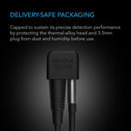 Controller Sensor Probe, 20' (6.09 M) Corded Climate Detector - Quick Bloom Lights