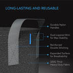 Heavy Duty Fabric Pots, 3 Gallon pots in a 5 pack by AC Infinity - Quick Bloom Lights