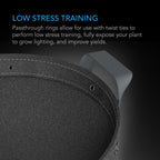 Heavy Duty Fabric Pots, 7 Gallon pots in a 5 pack by AC Infinity - Quick Bloom Lights