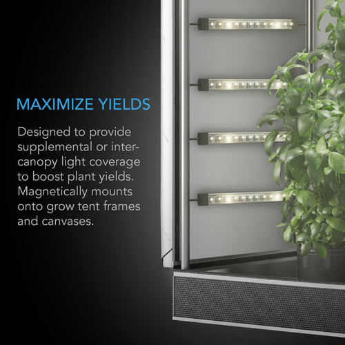 Ionbeam S11, Full spectrum LED grow light bars, Samsung LM301H EVO 11 inch length / 28 cm - Quick Bloom Lights