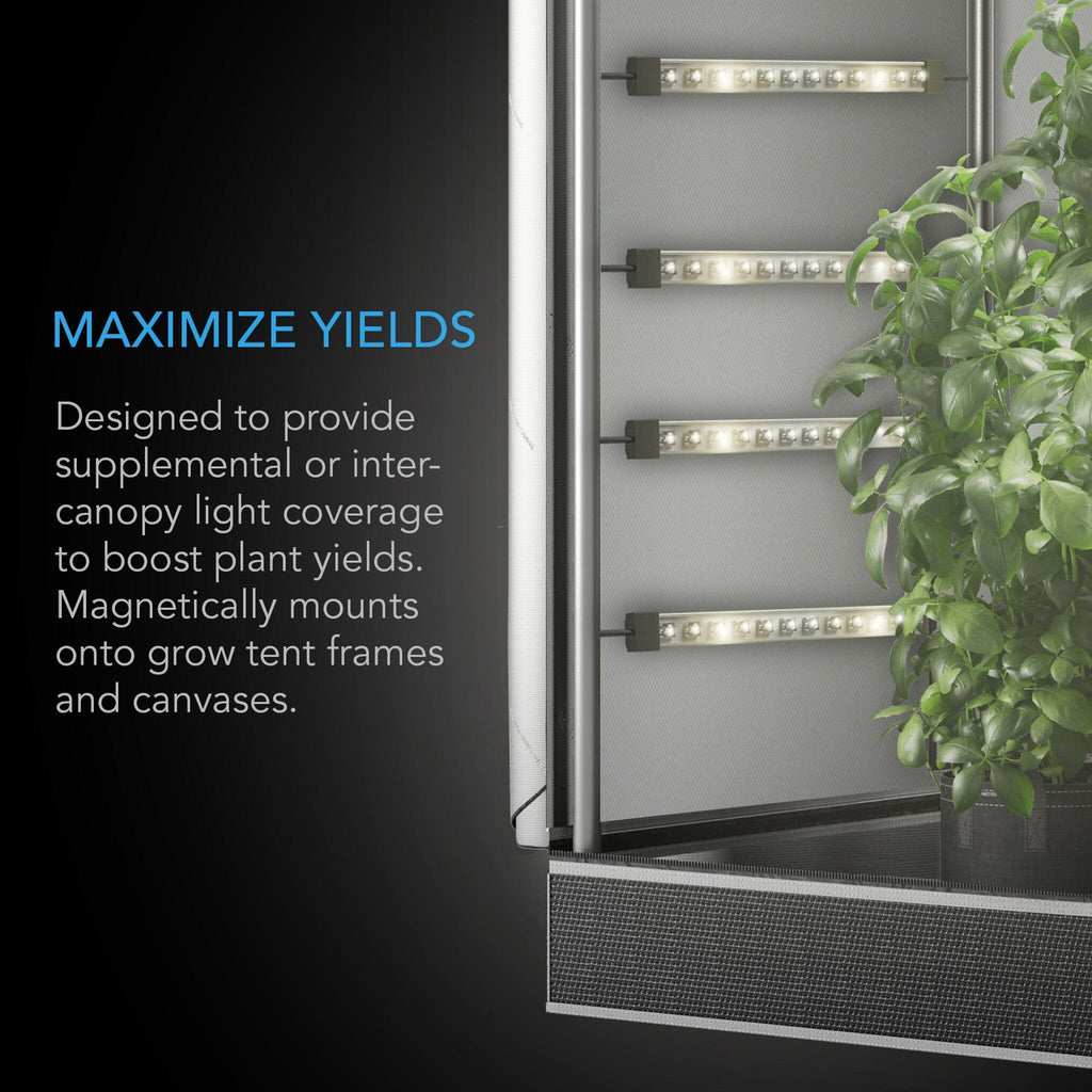 Ionbeam S16, Full spectrum LED grow light box w light bars, Samsung LM301H EVO 16 inch length / 40.6 Cm - Quick Bloom Lights