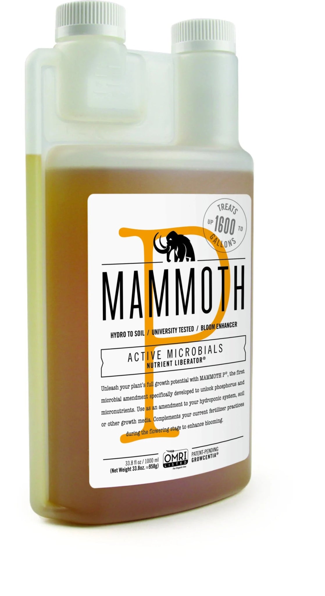 Mammoth P / Microbe Phosphorus Booster - Quick Bloom Lights