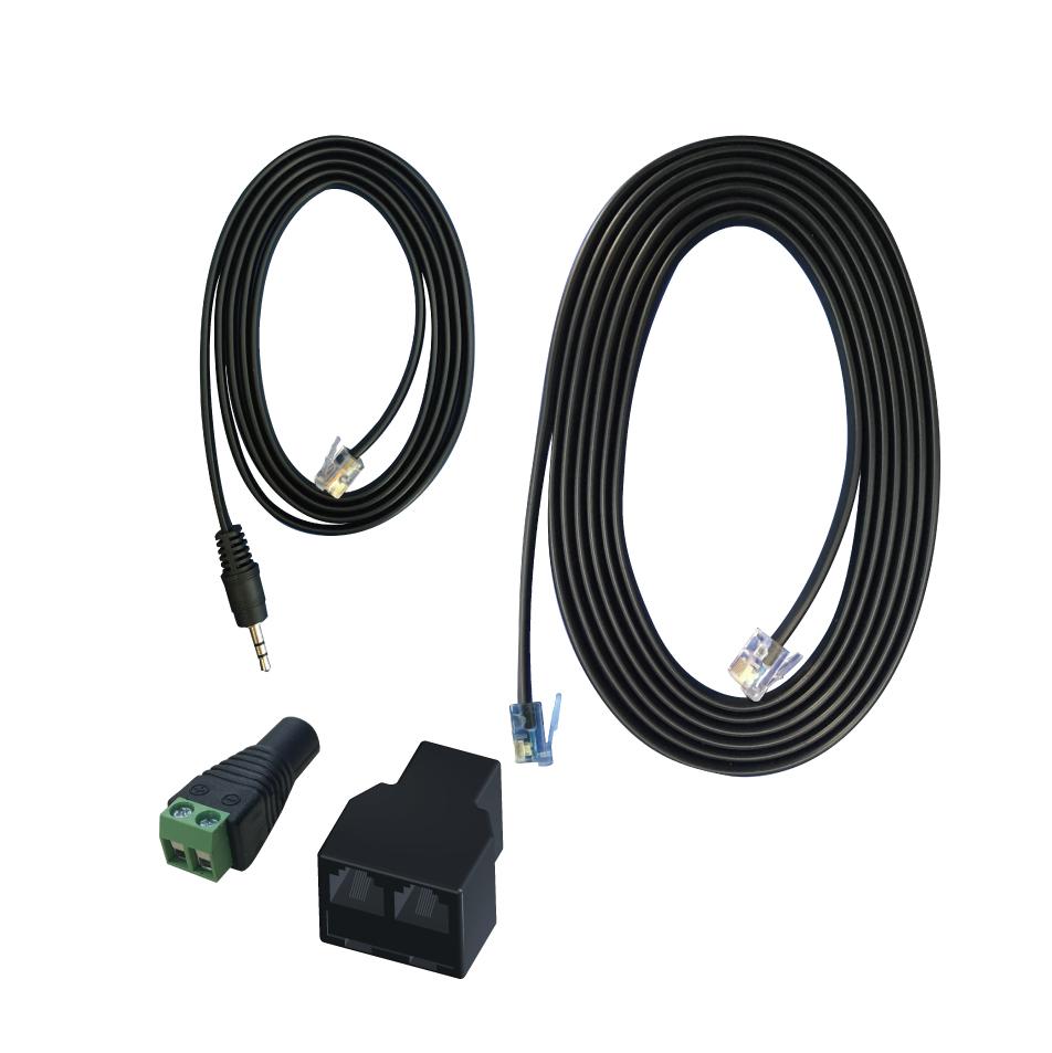 TrolMaster Hydro - X Environmental Control System RJ12 to 3.5 Jack Extension Cable / ECS - 2 - Quick Bloom Lights